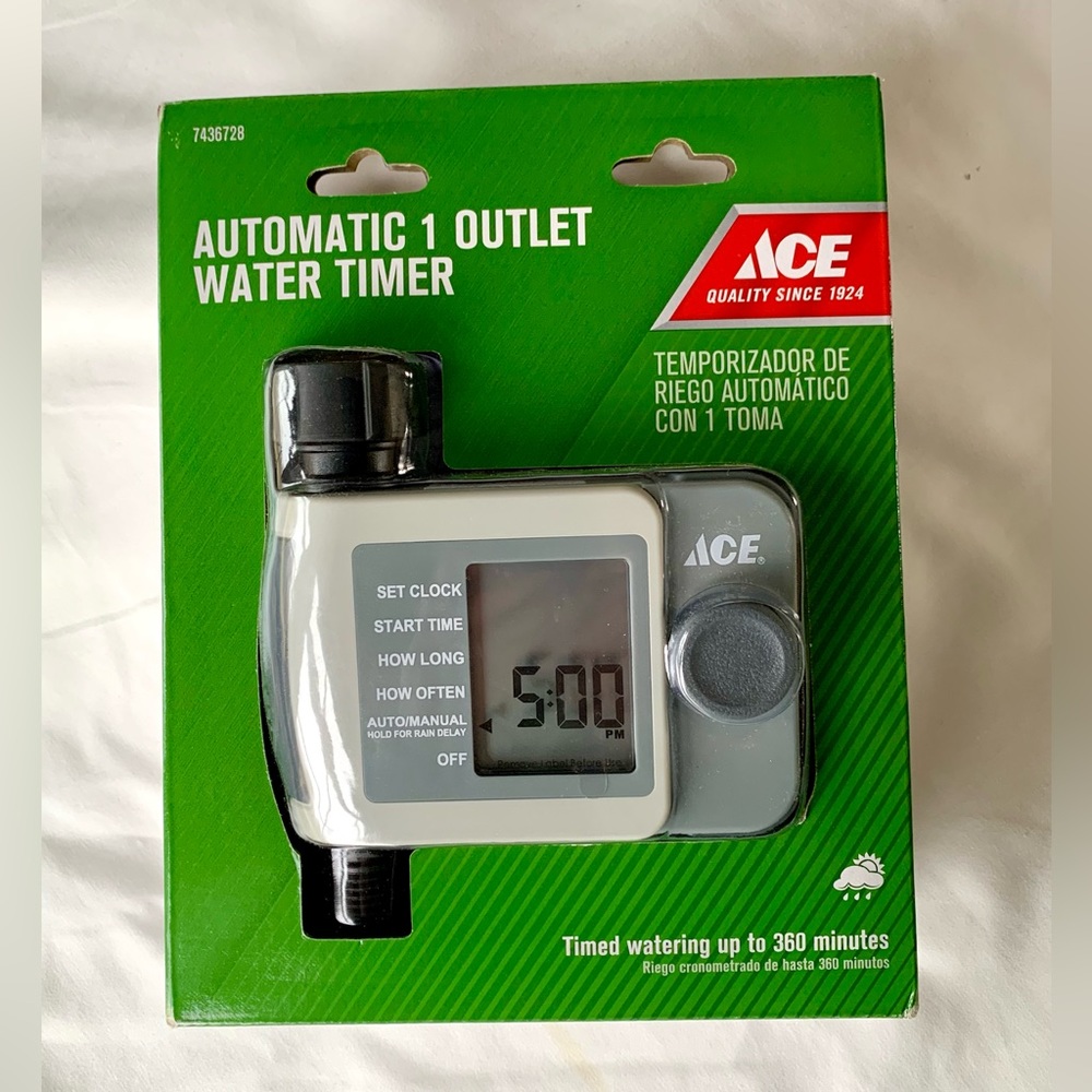 ACE Automatic Water Timer *new in box*